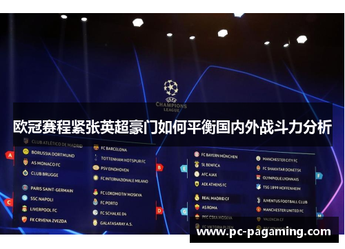 欧冠赛程紧张英超豪门如何平衡国内外战斗力分析 欧冠赛程紧张英超豪门如何平衡国内外战斗力分析